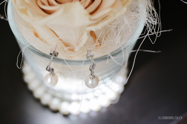 Hochzeitsfotograf Schweiz ohringe